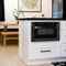 24 In. 1.2 Cu. Ft. Built-in Microwave Drawer In Black Stainless Steel