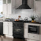 24 In. 1.2 Cu. Ft. Built-in Microwave Drawer In Black Stainless Steel