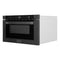 24 In. 1.2 Cu. Ft. Built-in Microwave Drawer In Black Stainless Steel