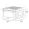 24 In. 1.2 Cu. Ft. Built-in Microwave Drawer With A Traditional Handle In Stainless Steel