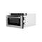 24 In. 1.2 Cu. Ft. Built-in Microwave Drawer With A Traditional Handle In Satin Stainless Steel