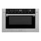 24 In. 1.2 Cu. Ft. Built-in Microwave Drawer With A Traditional Handle In Satin Stainless Steel