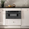 30 In. 1.2 Cu. Ft. Built-in Microwave Drawer In Black Stainless Steel
