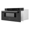 30 In. 1.2 Cu. Ft. Built-in Microwave Drawer In Black Stainless Steel