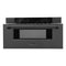 30 In. 1.2 Cu. Ft. Built-in Microwave Drawer In Black Stainless Steel