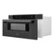 30 In. 1.2 Cu. Ft. Built-in Microwave Drawer In Black Stainless Steel