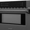 30 In. 1.2 Cu. Ft. Built-in Microwave Drawer In Black Stainless Steel