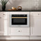Autograph Edition 24 In. 1.2 Cu. Ft. Built-in Microwave Drawer With A Traditional Handle In Stainless Steel And Polished Gold Accents