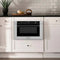Autograph Edition 24 In. 1.2 Cu. Ft. Built-in Microwave Drawer With A Traditional Handle In Stainless Steel And Matte Black Accents