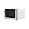 Autograph Edition 24 In. 1.2 Cu. Ft. Built-in Microwave Drawer With A Traditional Handle In Stainless Steel And Matte Black Accents