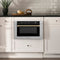 Autograph Edition 24 In. 1.2 Cu. Ft. Built-in Microwave Drawer With A Traditional Handle In Satin Stainless Steel And Champagne Bronze Accents