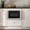 Autograph Edition 24 In. 1.2 Cu. Ft. Built-in Microwave Drawer With A Traditional Handle In Satin Stainless Steel And Matte Black Accents