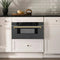 Autograph Edition 30 In. 1.2 Cu. Ft. Built-in Microwave Drawer In Black Stainless Steel With Polished Gold Accents