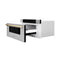 Autograph Edition 30 In. 1.2 Cu. Ft. Built-in Microwave Drawer In Stainless Steel With Polished Gold Accents