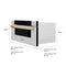 Autograph Edition 30 In. 1.2 Cu. Ft. Built-in Microwave Drawer In Stainless Steel With Polished Gold Accents