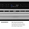 Autograph Edition 30 In. 1.2 Cu. Ft. Built-in Microwave Drawer In Stainless Steel With Polished Gold Accents