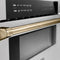 Autograph Edition 30 In. 1.2 Cu. Ft. Built-in Microwave Drawer In Satin Stainless Steel With Champagne Bronze Accents