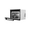 24 In. Black Stainless Steel Built-in Convection Microwave Oven With Speed And Sensor Cooking