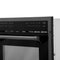 24 In. Black Stainless Steel Built-in Convection Microwave Oven With Speed And Sensor Cooking