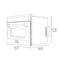 24 In. Black Stainless Steel Built-in Convection Microwave Oven With Speed And Sensor Cooking
