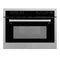 24 In. 1.6 Cu Ft. Built-in Convection Microwave Oven In Satin Stainless Steel With Speed And Sensor Cooking