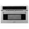 30 In. 1.6 Cu. Ft. Built-in Convection Microwave Oven In Stainless Steel With Speed And Sensor Cooking