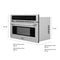 30 In. 1.6 Cu. Ft. Built-in Convection Microwave Oven In Stainless Steel With Speed And Sensor Cooking