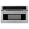 30 In. 1.6 Cu. Ft. Built-in Convection Microwave Oven In Stainless Steel With Speed And Sensor Cooking