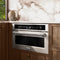 30 In. 1.6 Cu. Ft. Built-in Convection Microwave Oven In Stainless Steel With Speed And Sensor Cooking