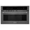 30 In. 1.6 Cu Ft. Black Stainless Steel Built-in Convection Microwave Oven