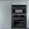 30 In. 1.6 Cu Ft. Black Stainless Steel Built-in Convection Microwave Oven