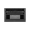 30 In. 1.6 Cu Ft. Black Stainless Steel Built-in Convection Microwave Oven