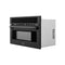 30 In. 1.6 Cu Ft. Black Stainless Steel Built-in Convection Microwave Oven