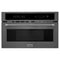 30 In. 1.6 Cu Ft. Black Stainless Steel Built-in Convection Microwave Oven