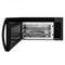 30 In. Black Stainless Steel Over The Range Convection Microwave Oven With Modern Handle