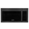 30 In. Black Stainless Steel Over The Range Convection Microwave Oven With Modern Handle