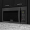 30 In. Black Stainless Steel Over The Range Convection Microwave Oven With Modern Handle