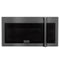 30 in. Black Stainless Steel Over the Range Convection Microwave Oven with Traditional Handle