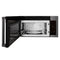 30 in. Black Stainless Steel Over the Range Convection Microwave Oven with Traditional Handle