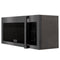 30 in. Black Stainless Steel Over the Range Convection Microwave Oven with Traditional Handle