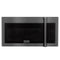 30 in. Black Stainless Steel Over the Range Convection Microwave Oven with Traditional Handle