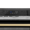 Autograph Edition 24 In. 1.6 Cu Ft. Built-in Convection Microwave Oven In Black Stainless Steel With Champagne Bronze Accents