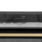 Autograph Edition 24 In. 1.6 Cu Ft. Built-in Convection Microwave Oven In Black Stainless Steel With Champagne Bronze Accents