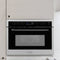 Autograph Edition 24 In. 1.6 Cu Ft. Built-in Convection Microwave Oven In Stainless Steel With Matte Black Accents