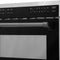 Autograph Edition 24 In. 1.6 Cu Ft. Built-in Convection Microwave Oven In Stainless Steel With Matte Black Accents