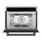 Autograph Edition 24 In. 1.6 Cu Ft. Built-in Convection Microwave Oven In Stainless Steel With Matte Black Accents