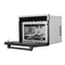 Autograph Edition 24 In. 1.6 Cu Ft. Built-in Convection Microwave Oven In Stainless Steel With Matte Black Accents