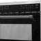 Autograph Edition 24 In. 1.6 Cu Ft. Built-in Convection Microwave Oven In Stainless Steel With Matte Black Accents