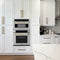 Autograph Edition 30 In. 1.6 Cu Ft. Built-in Convection Microwave Oven In Stainless Steel With Polished Gold Accents