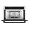 Autograph Edition 30 In. 1.6 Cu Ft. Built-in Convection Microwave Oven In Satin Stainless Steel And Matte Black Accents